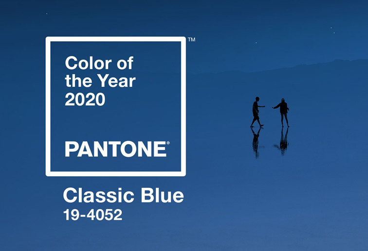 Pantone yılın rengi 'classic blue’ seçildi.